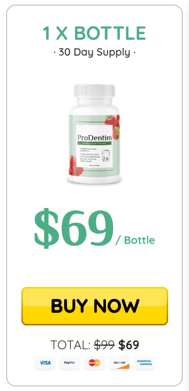 Prodentim 1 Bottle